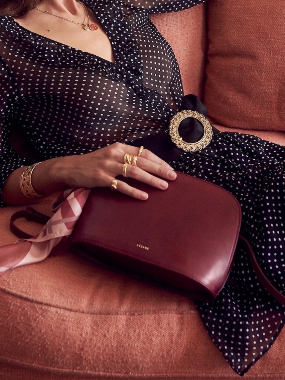 Sézane Heritage Victor Bag